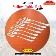 MM SS Mellow Table Fork 6 Pcs Set