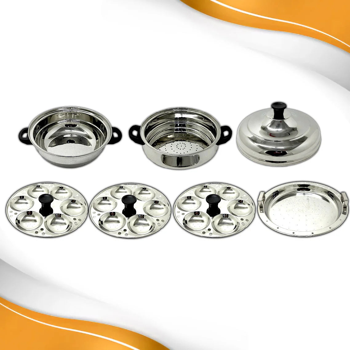 MM SB Multi Idly Pot With Steamer MM1195