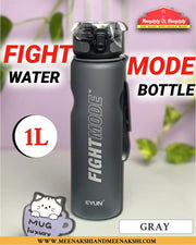 Fight Mode Water Bottle Gray MM2681