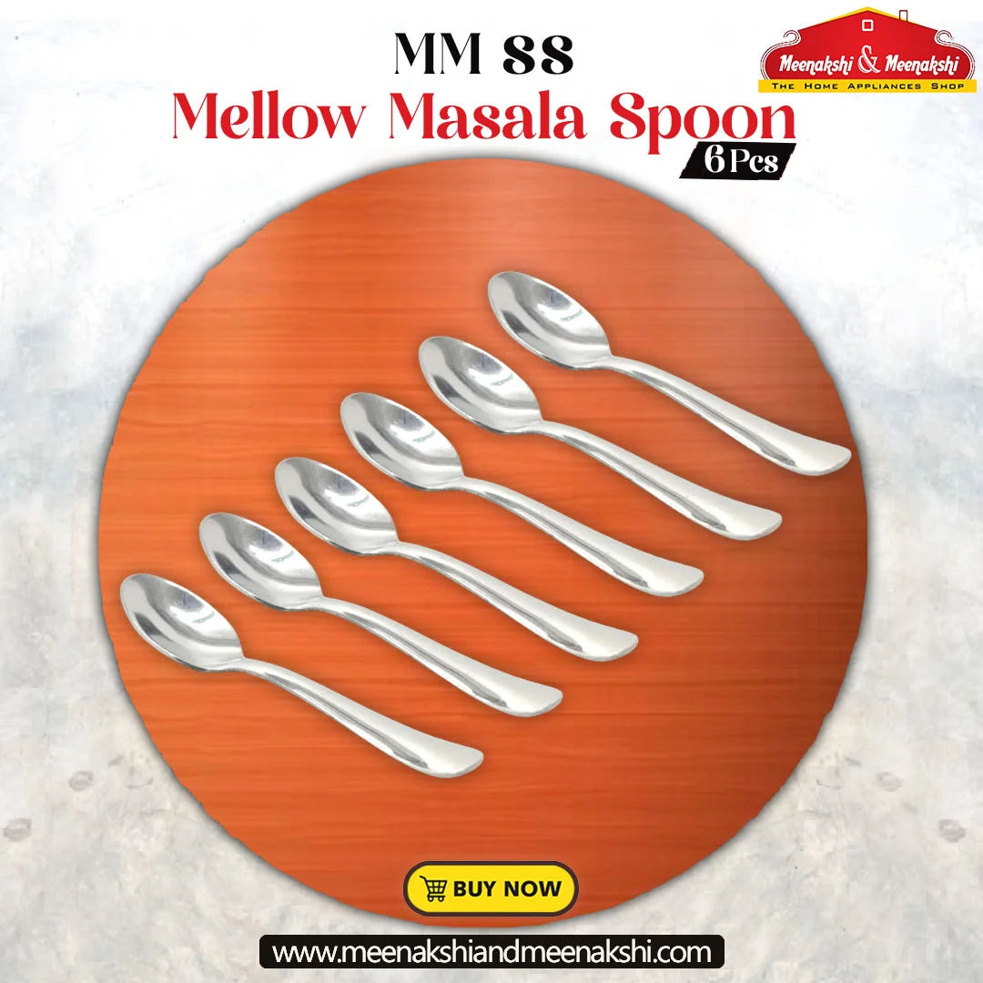 MM SS Mellow Masala Spoon 6 Pcs Set