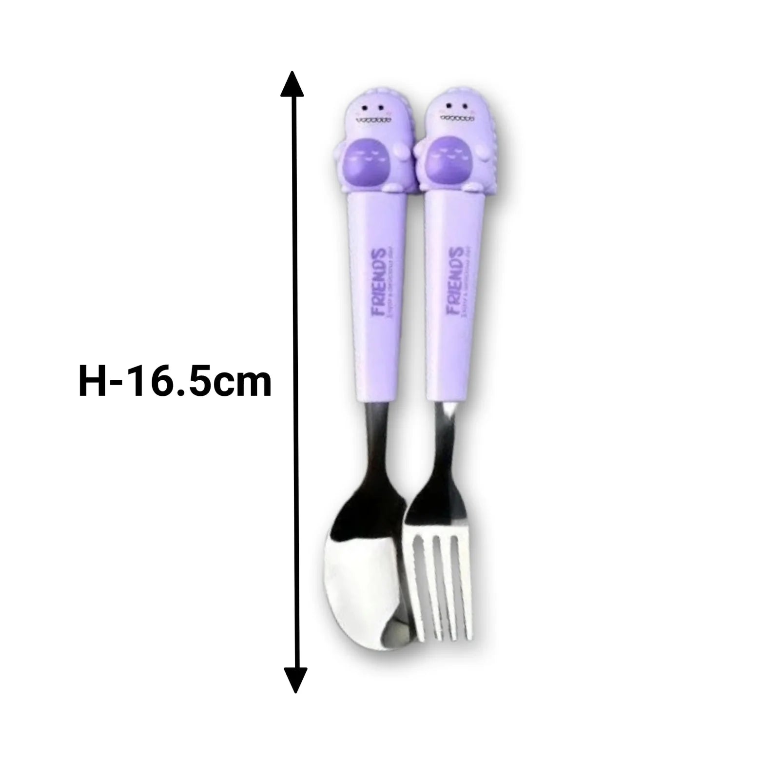 Dinosaur Kids Cutlery Set Purple MM2118