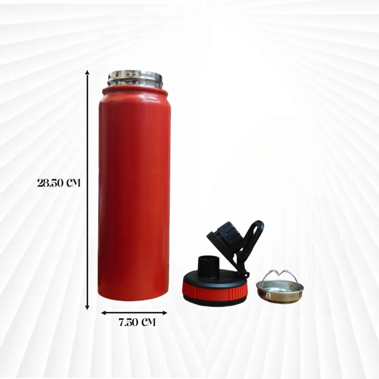 Hot & Cold Flip Bottle Red 800ml MM141