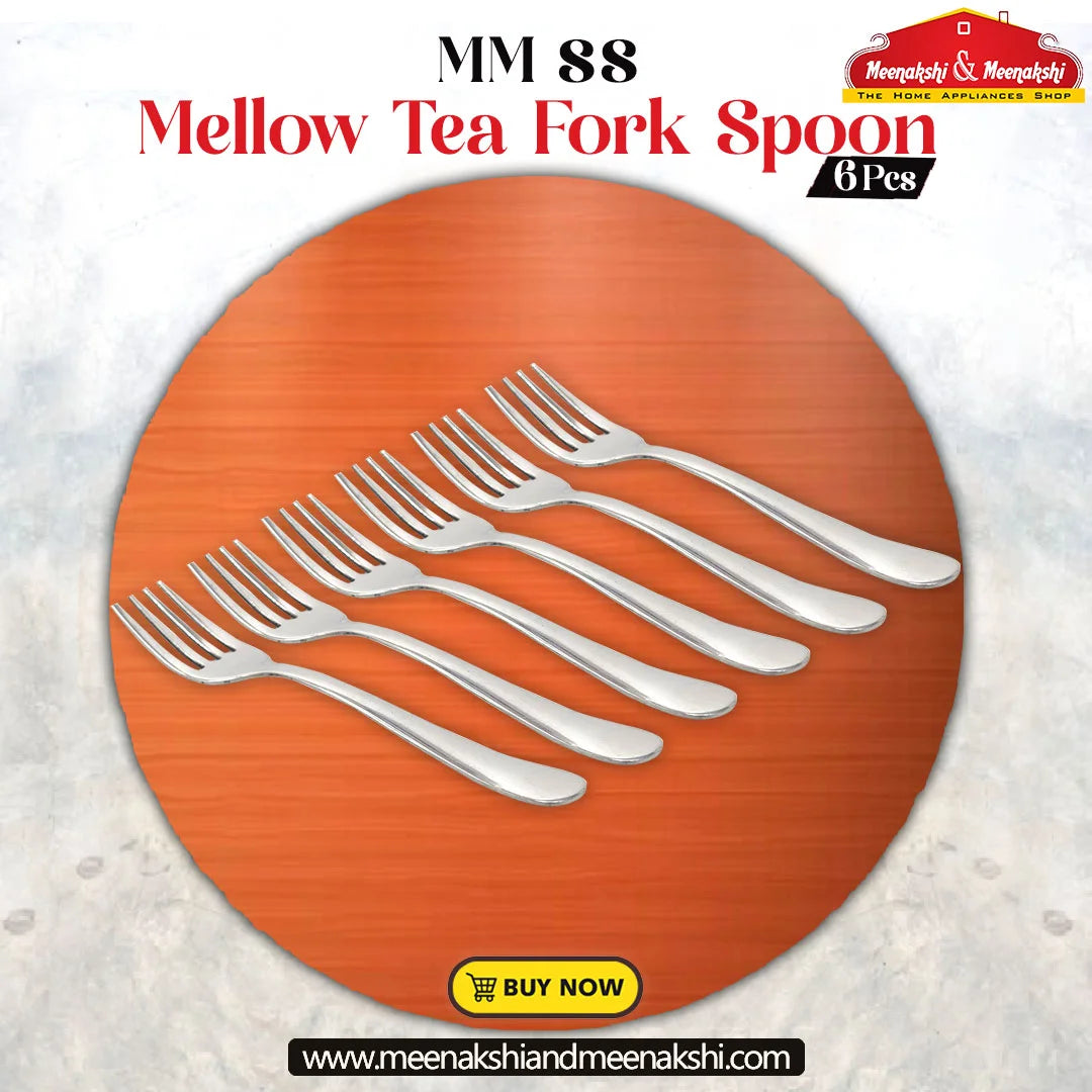MM SS Mellow Tea Fork 6 Pcs Set