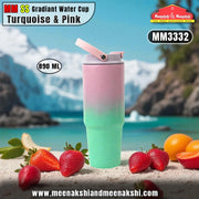 MM SS Gradiant Vacuum Cup 890ml Turquoise & Pink MM3332