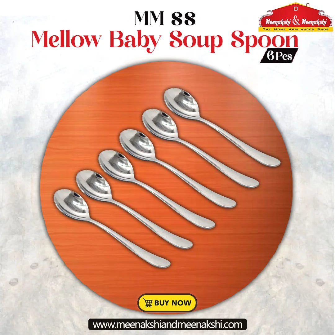 MM SS Mellow Baby Soup Spoon 6 Pcs Set