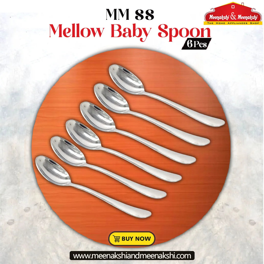 MM SS Mellow Baby Spoon 6 Pcs Set