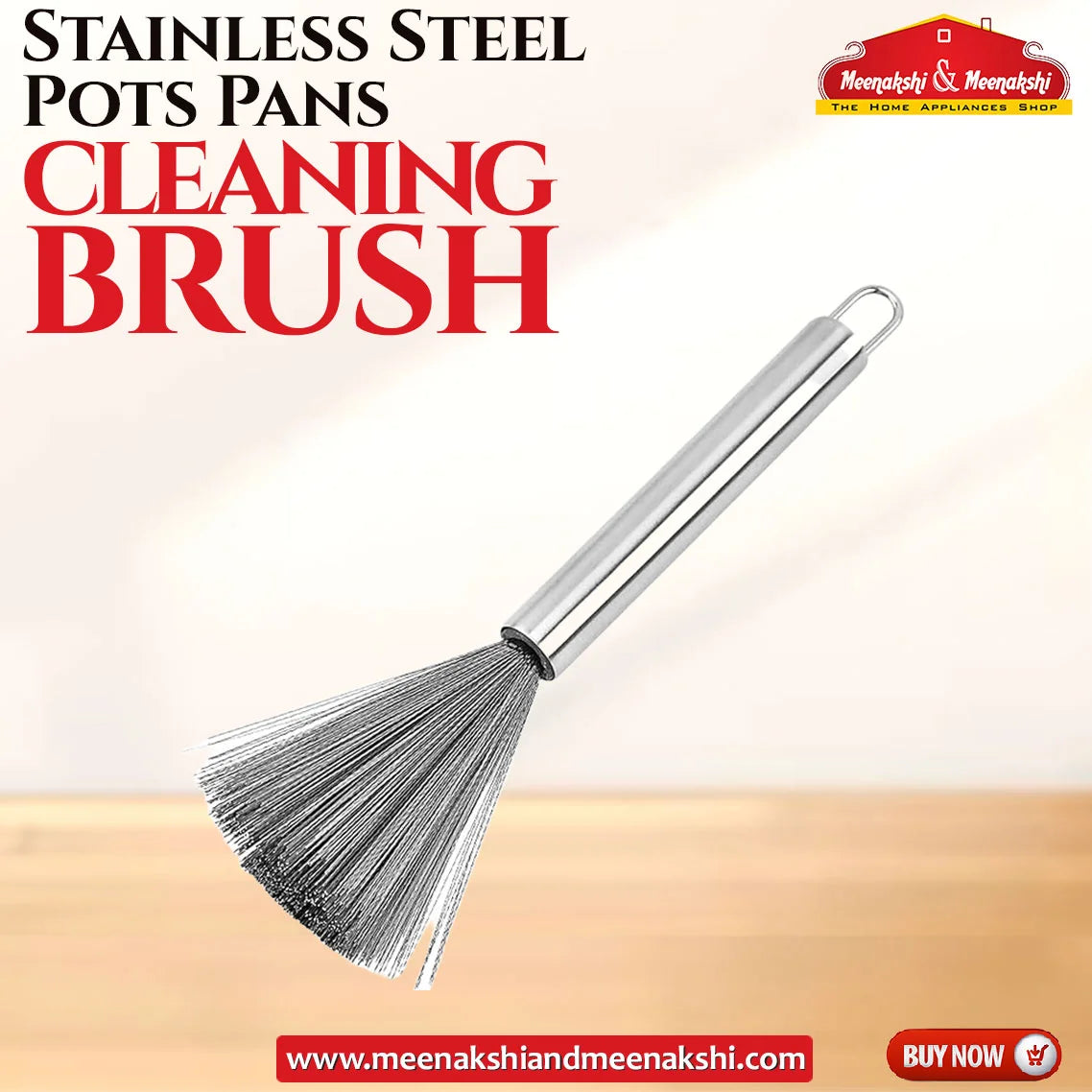 Stainless Steel Pots Pans cleaning brush MM1188