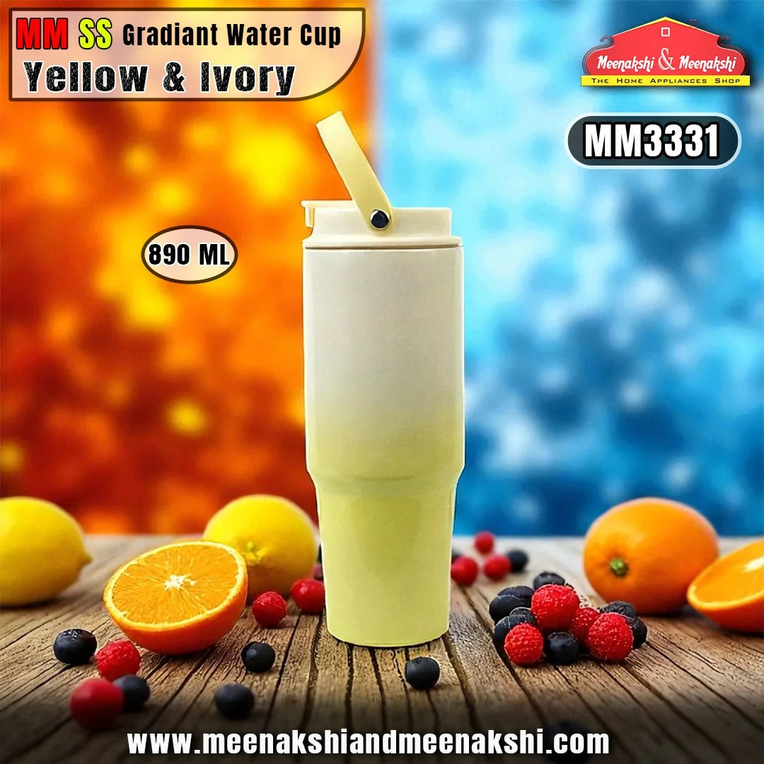 MM SS Gradiant Vacuum Cup 890ml Yellow & Ivory MM3331
