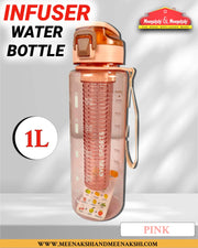 Infuser Water Bottle Pink MM2686