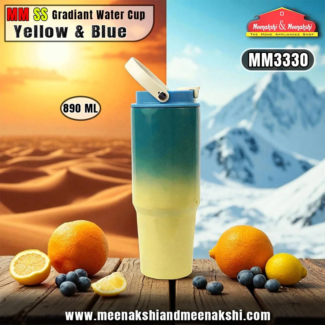 MM SS Gradiant Vacuum Cup 890ml Yellow & Blue MM3330