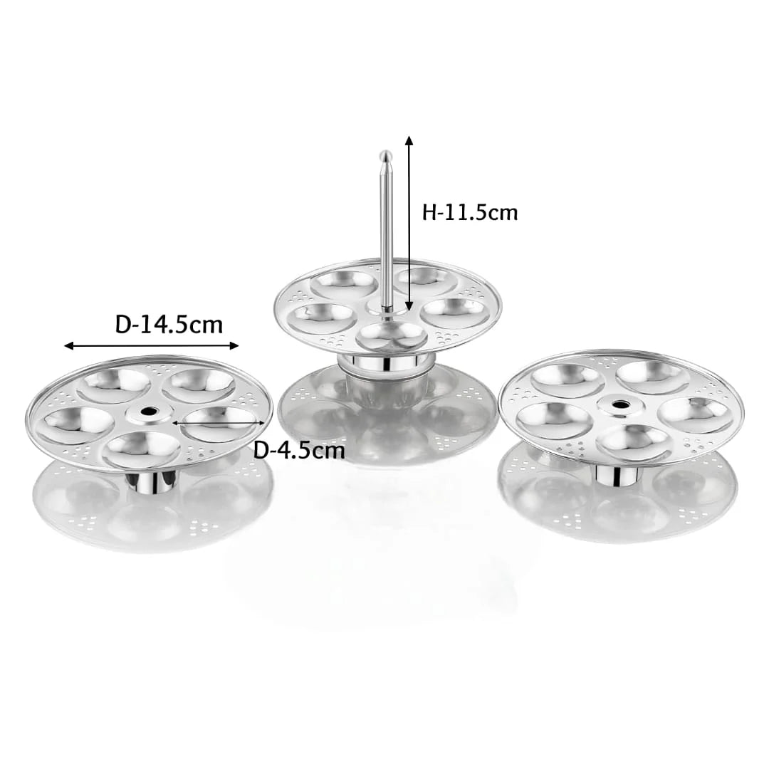 MM SS 18G Saucepan Cum Mini Idly Pot MM2240