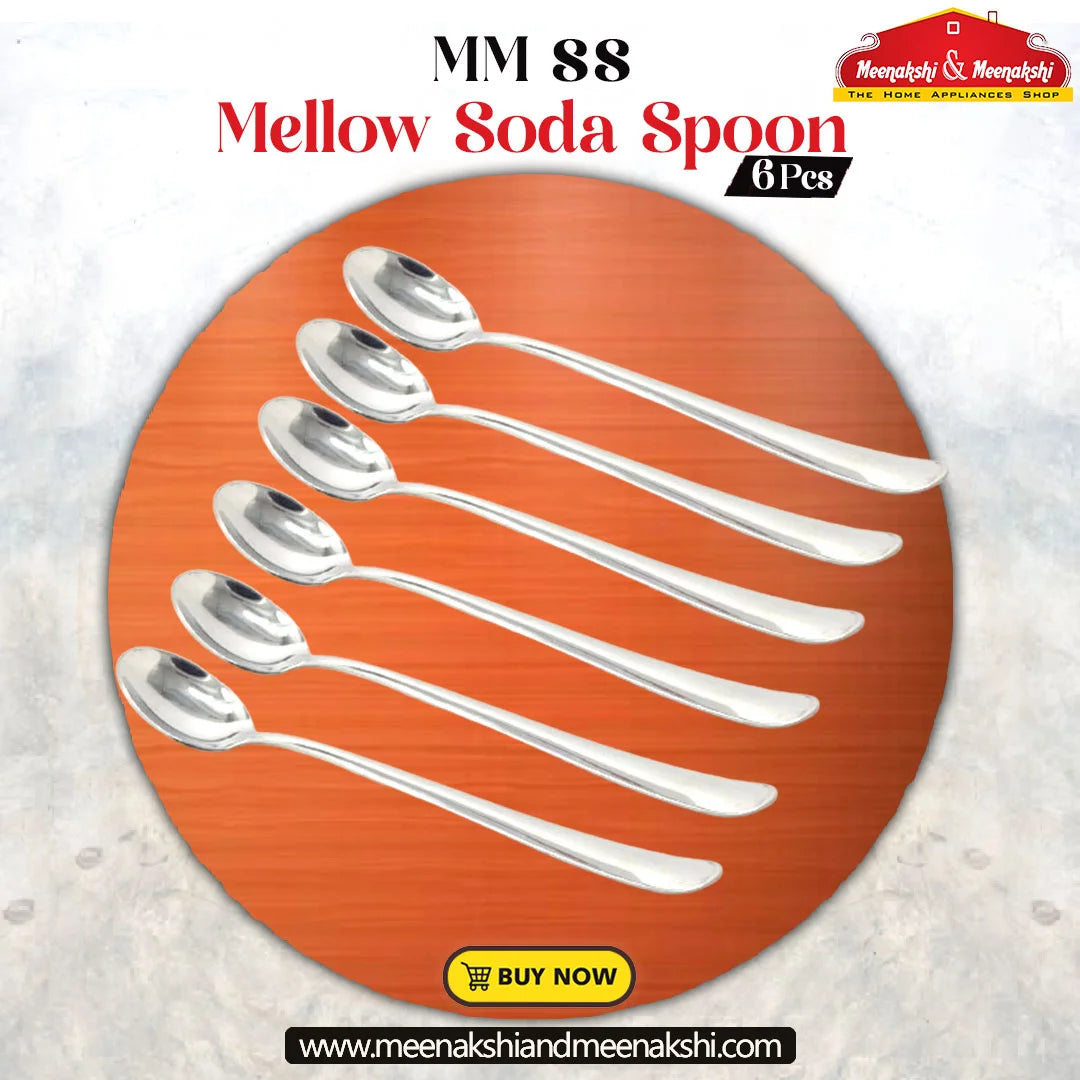 MM SS Mellow Soda Spoon 6 Pcs Set