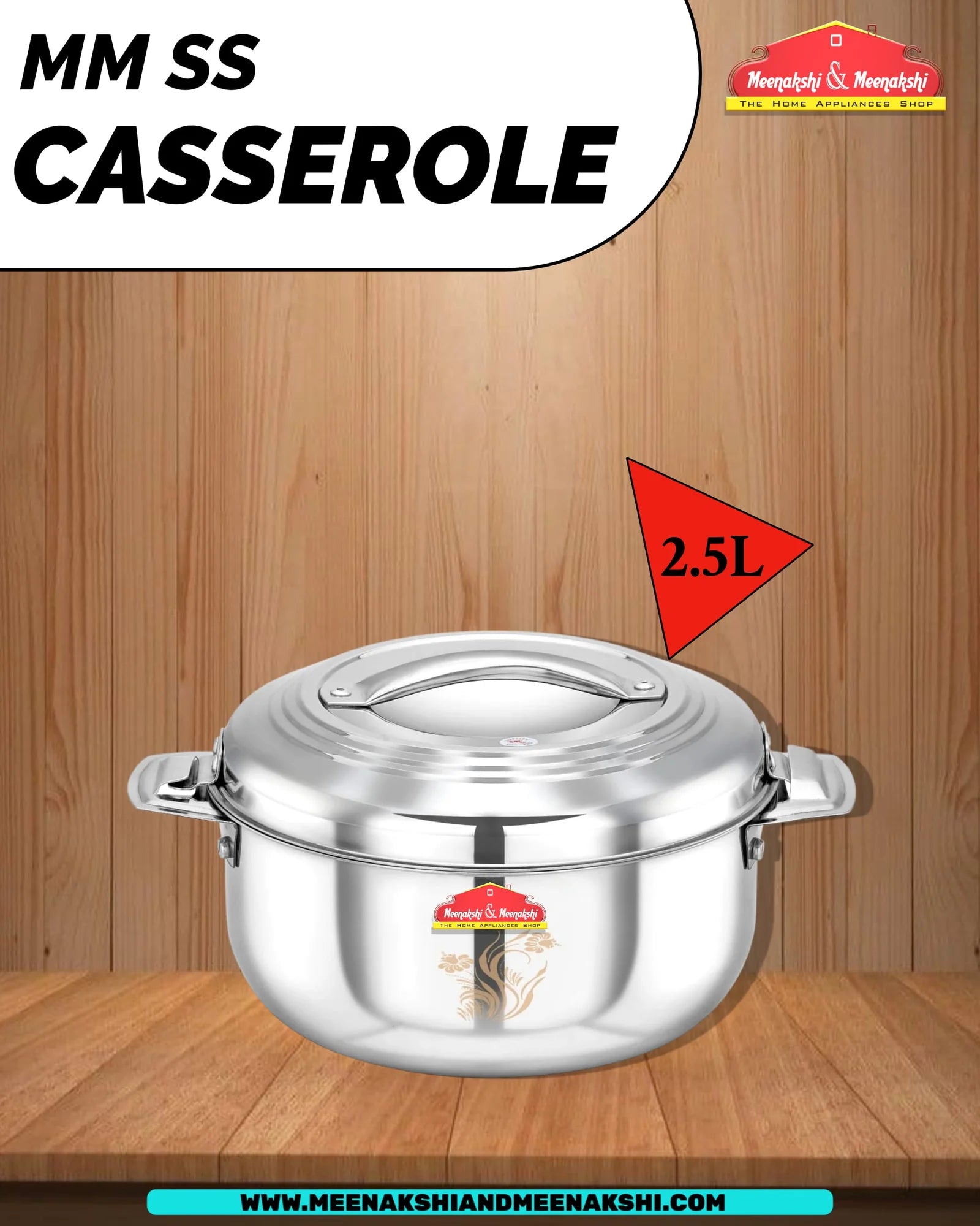 MM SS Deluxe Dish Casserole 2500 ml