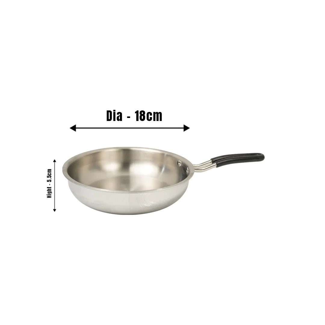 MM SAS Triply Deep Fry Pan 18cm/1L MM3303