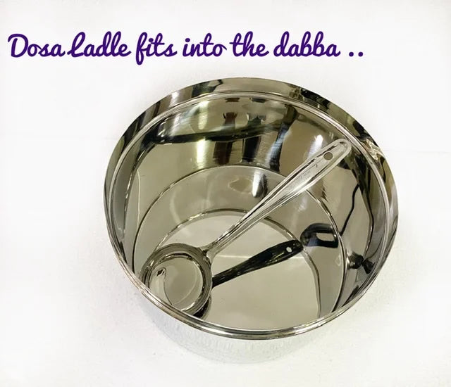Stainless Steel Dosa Batter Dabba 6.5 lts
