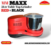 MM Maxx 2ltr table top grinder Red & Black MM1319