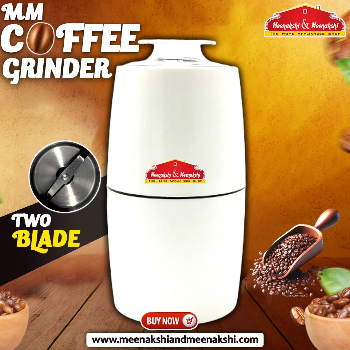 MM Coffee Grinder With Two Blade MM1106