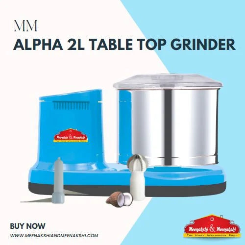 MM Alpha 2L Table Top Grinder