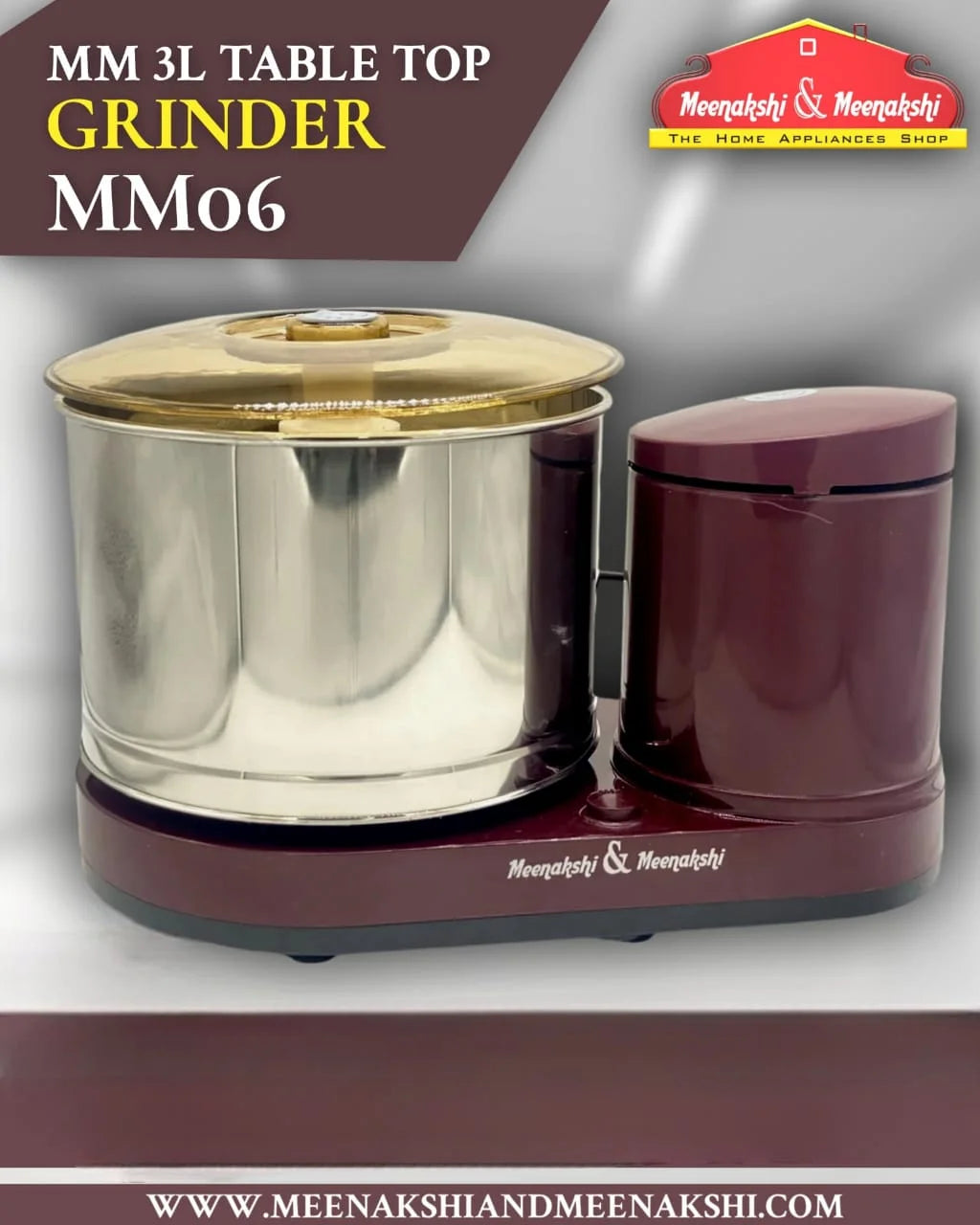 MM 3L Table Top Grinder MM06