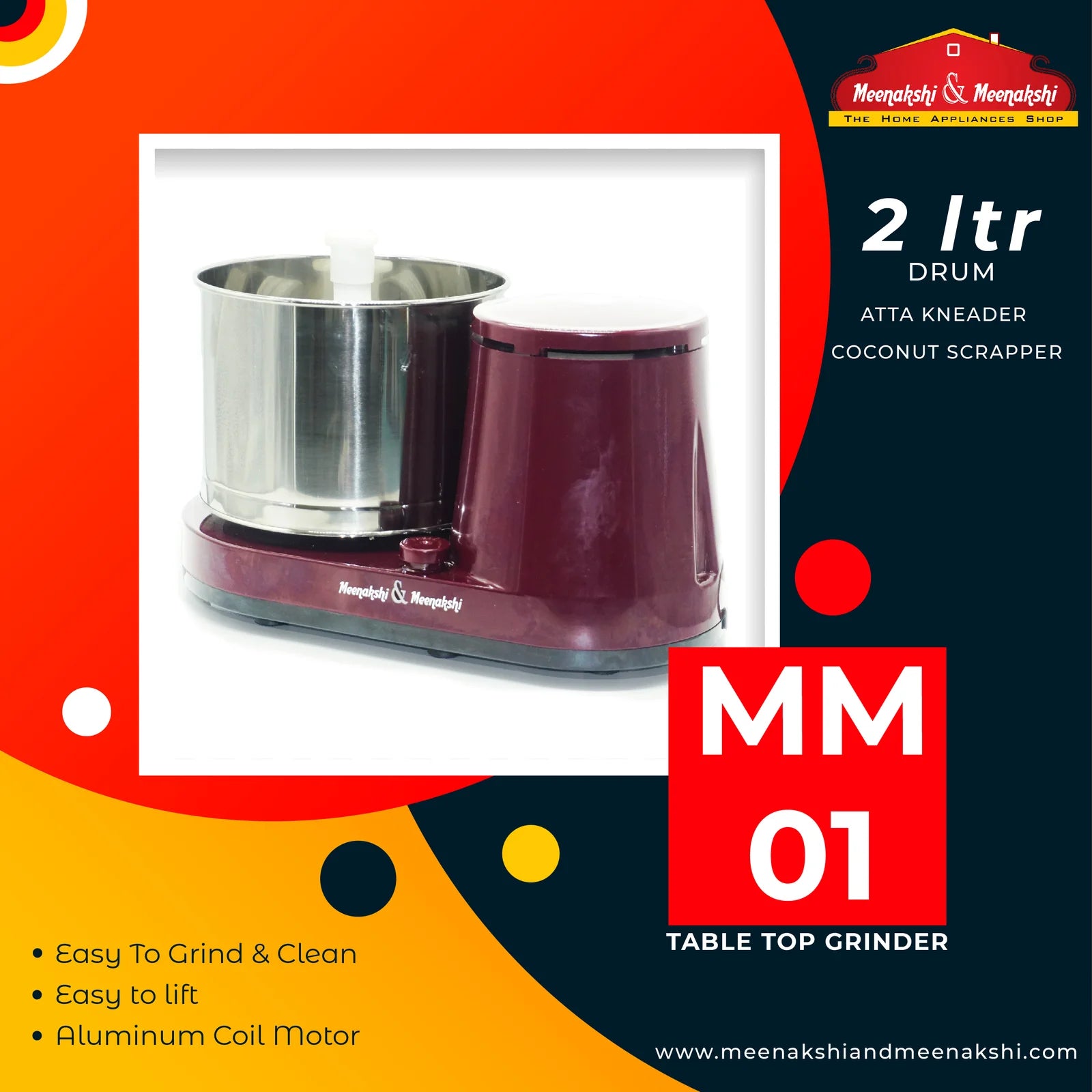 MM Table Top Grinder MM01