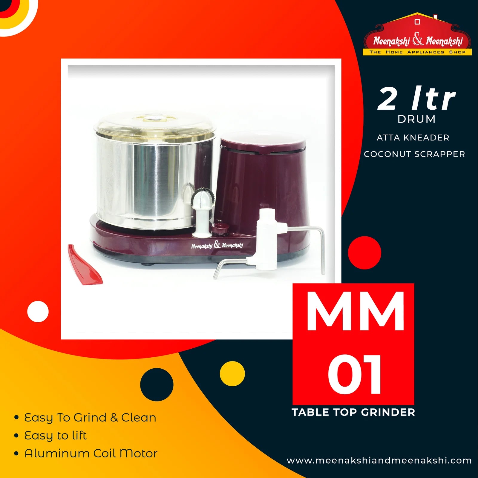 MM Table Top Grinder MM01