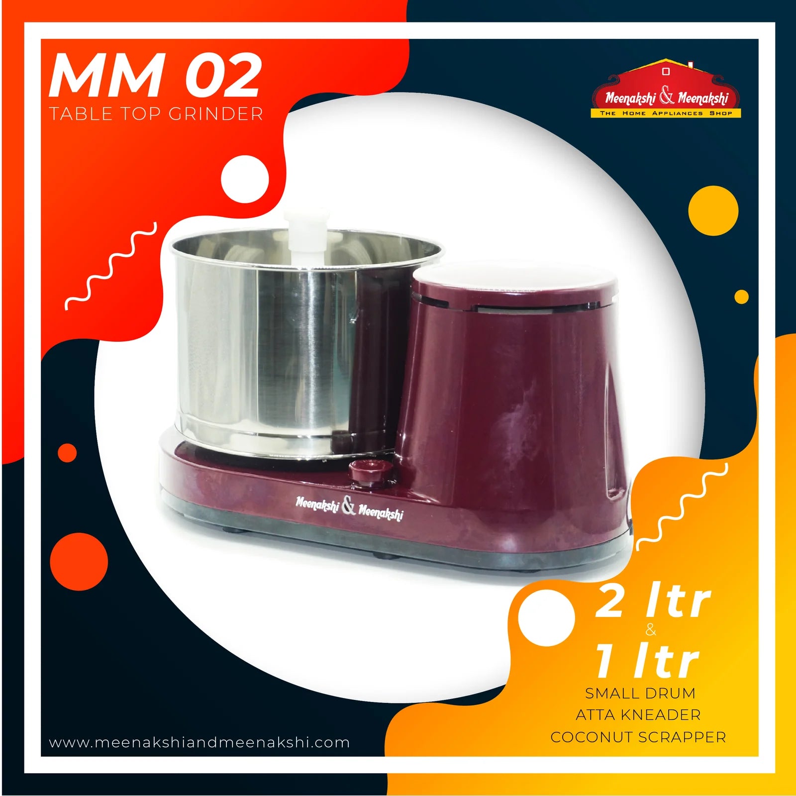 MM Table Top Grinder MM02