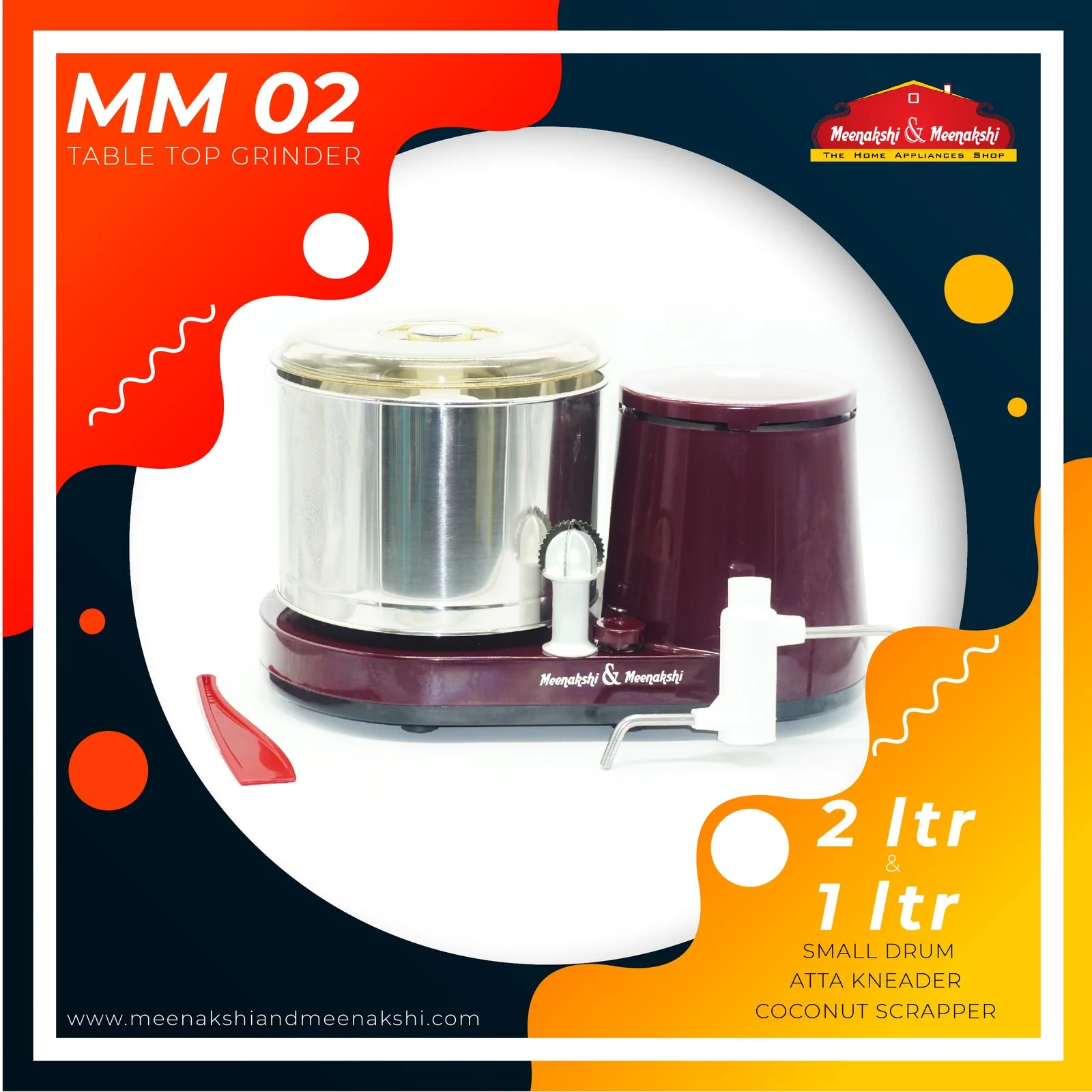 MM Table Top Grinder MM02