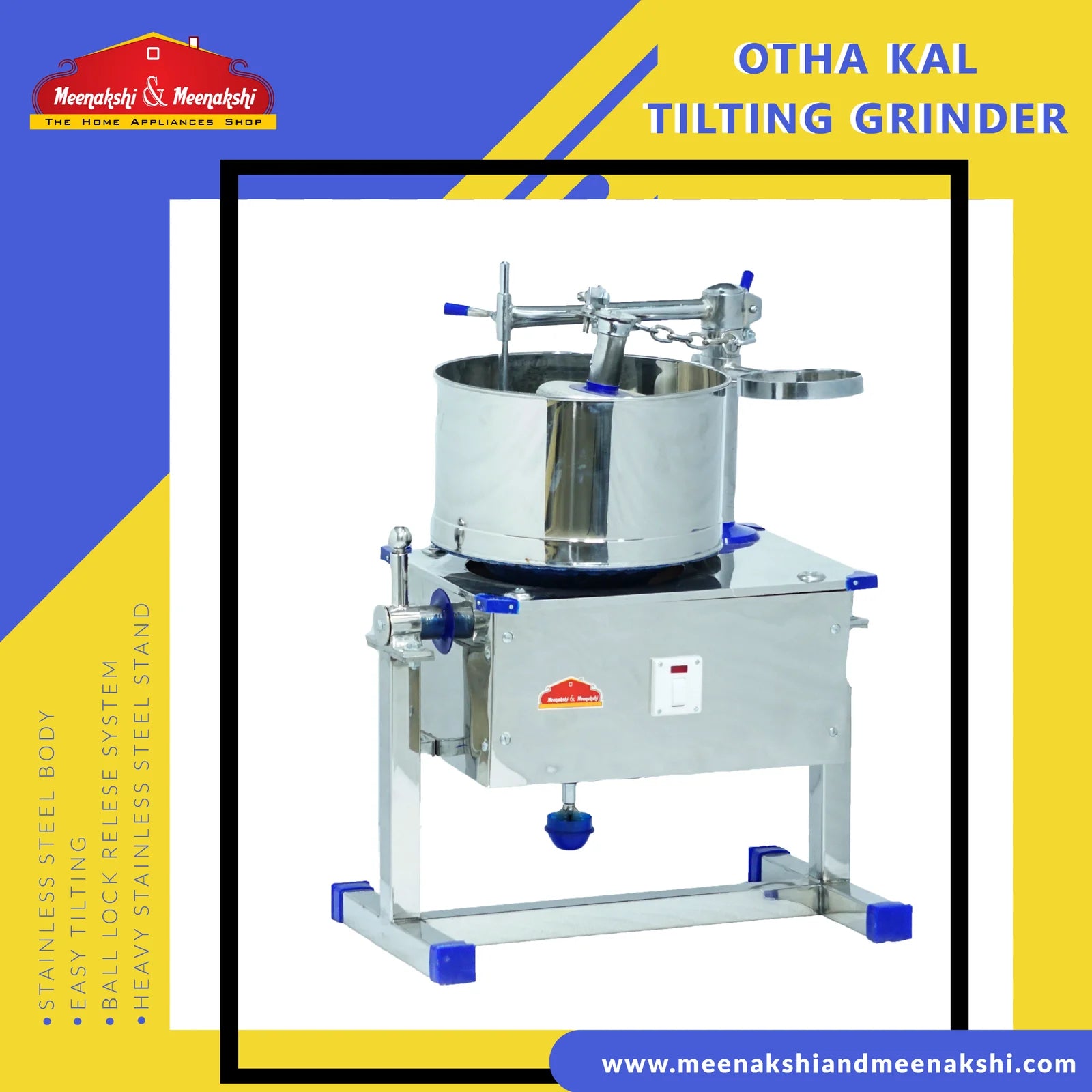 MM 2 LTS CONVENTIONAL TILTING GRINDER