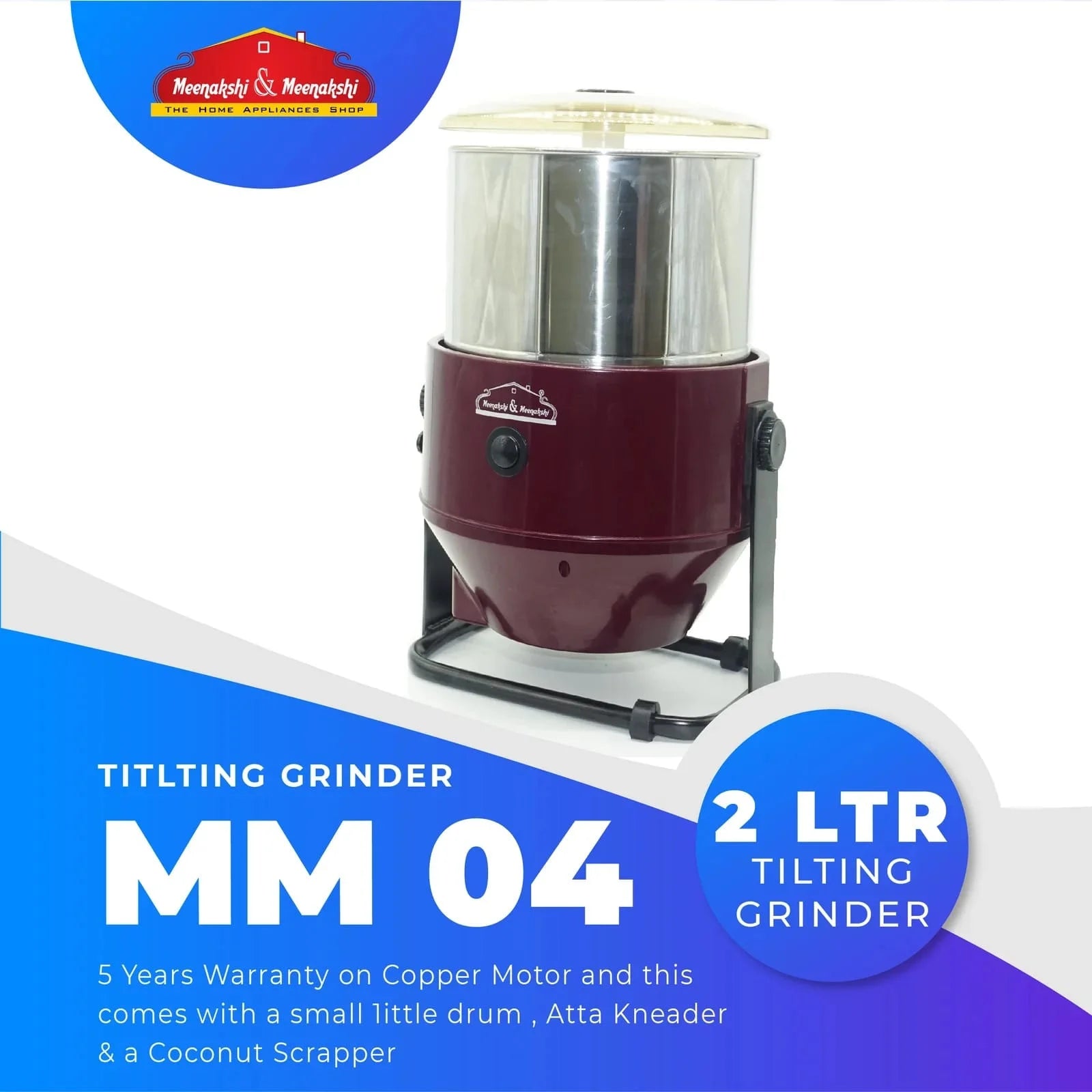 MM Table Top Tilting Grinder MM04