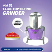 MM 15 TABLE TOP TILTING GRINDER