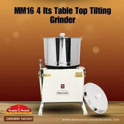 MM16 4 lts Table Top Tilting Grinder