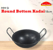 MM SI Round Bottom Kadai 18cm MM1465