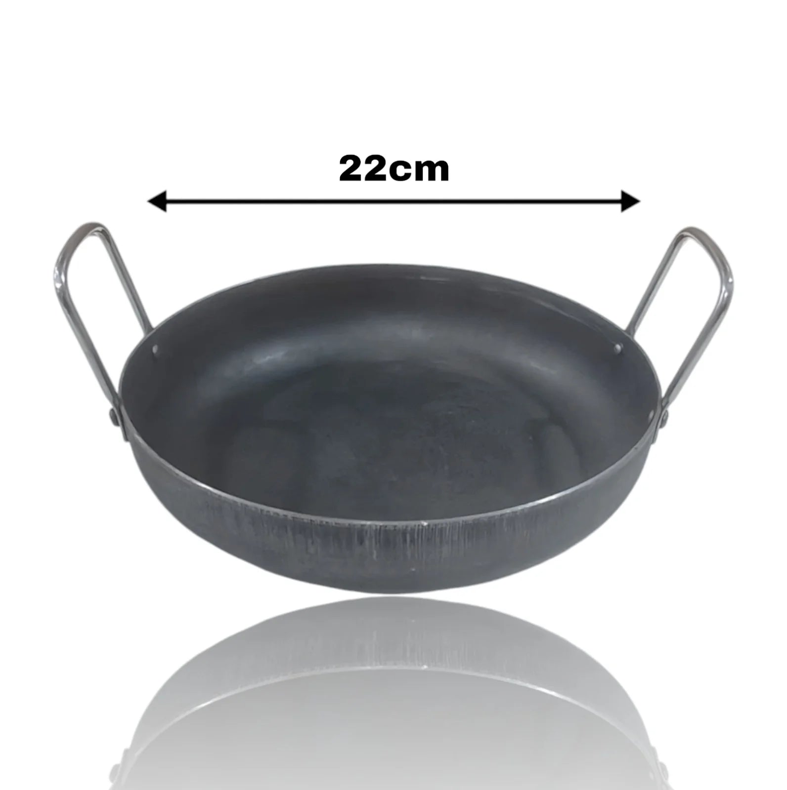 MM SI Double Handle Fry Pan 22cm MM1463