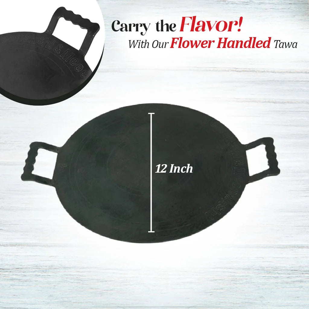 MM SI Round DH FH Tawa 12 Inch