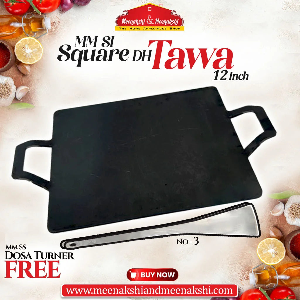 MM SI Square DH Tawa 12 inch