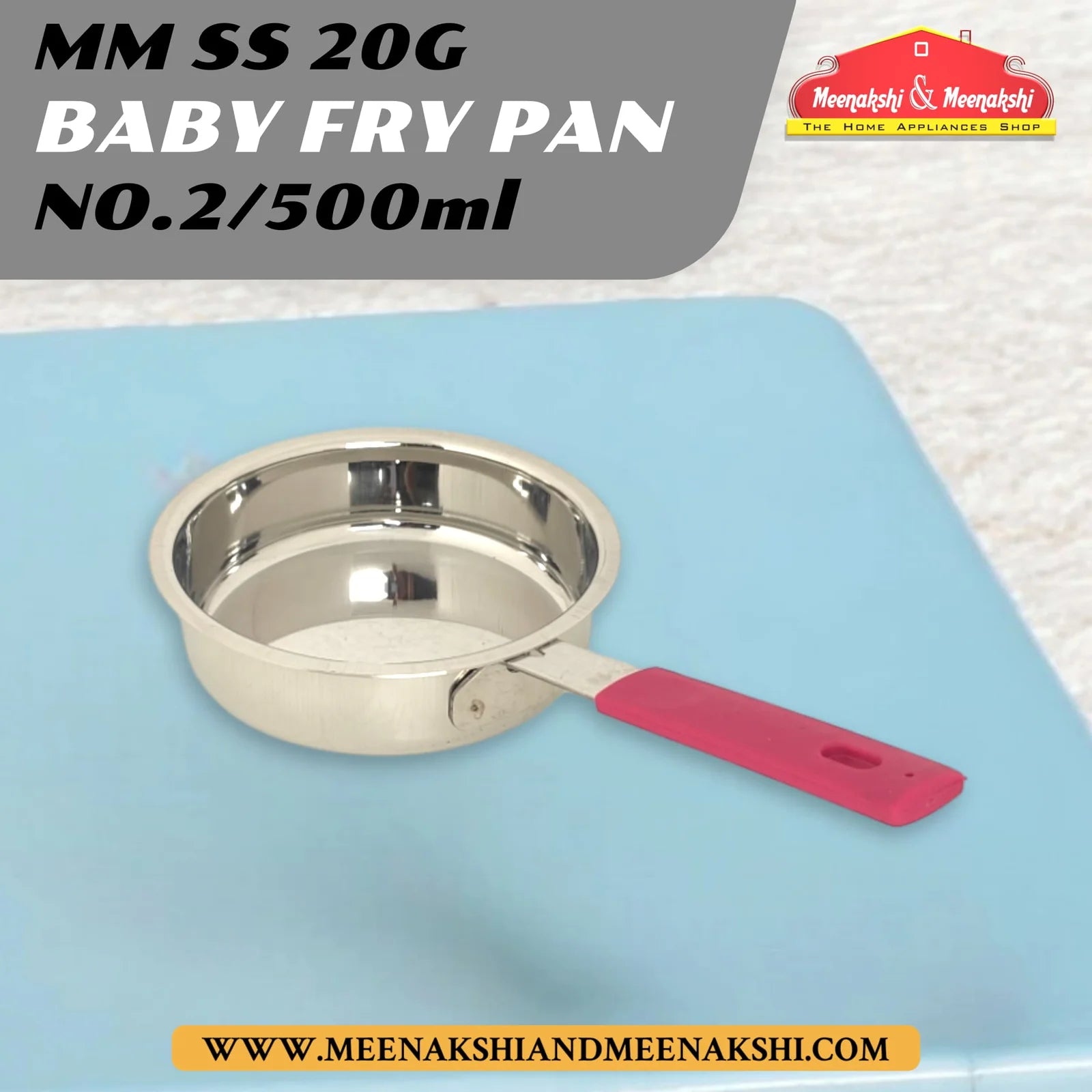 MM SS 20G Baby Fry Pan No.2/500ml MM2490