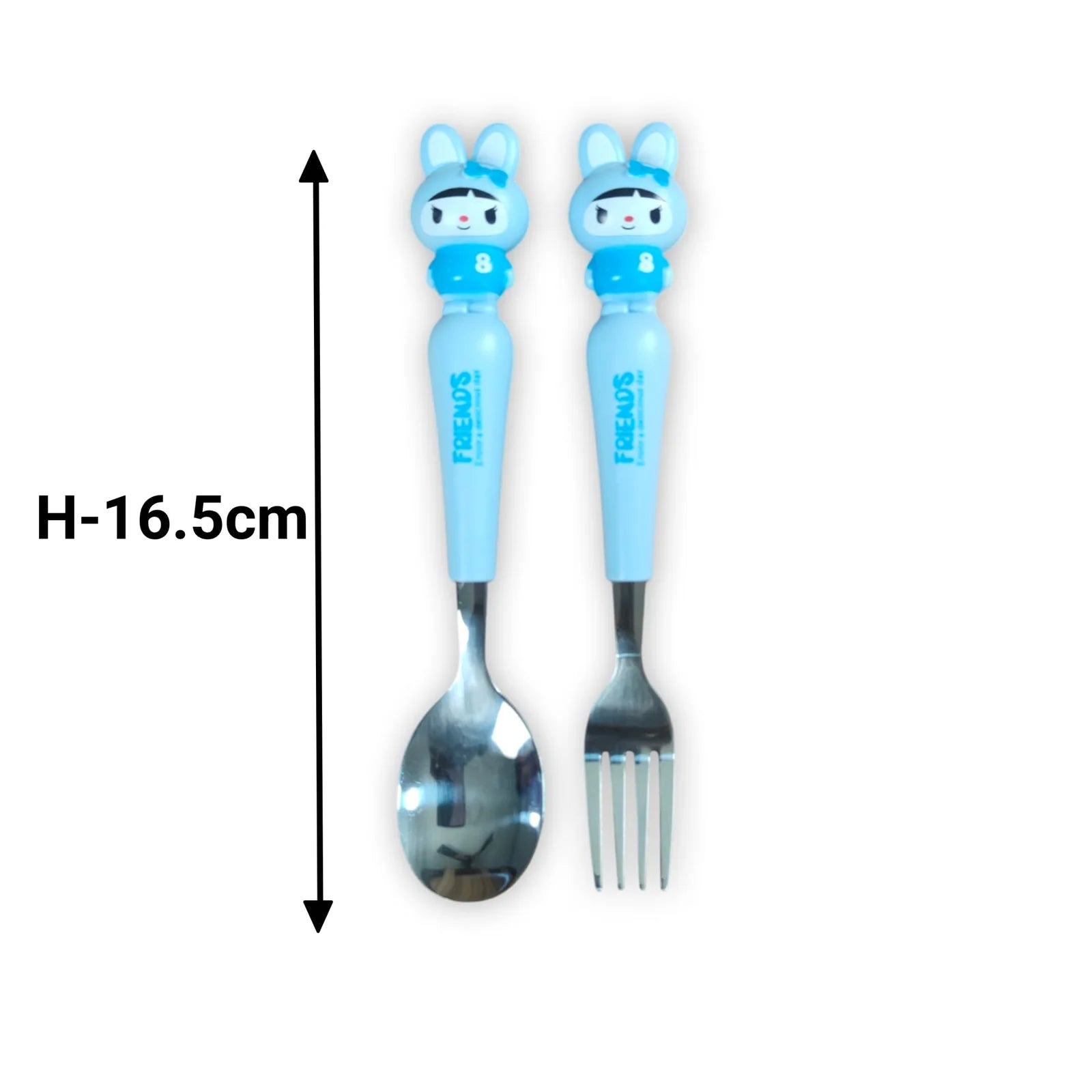 Bunny Kids Cutlery Set Blue MM2103