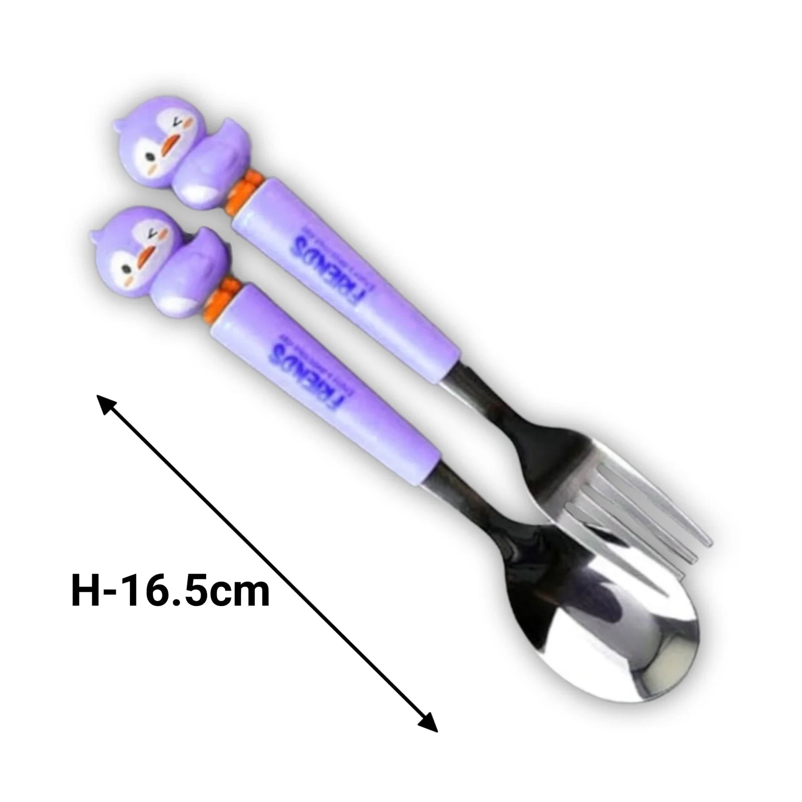 Chicklet Kids Cutlery Set Purple MM2102