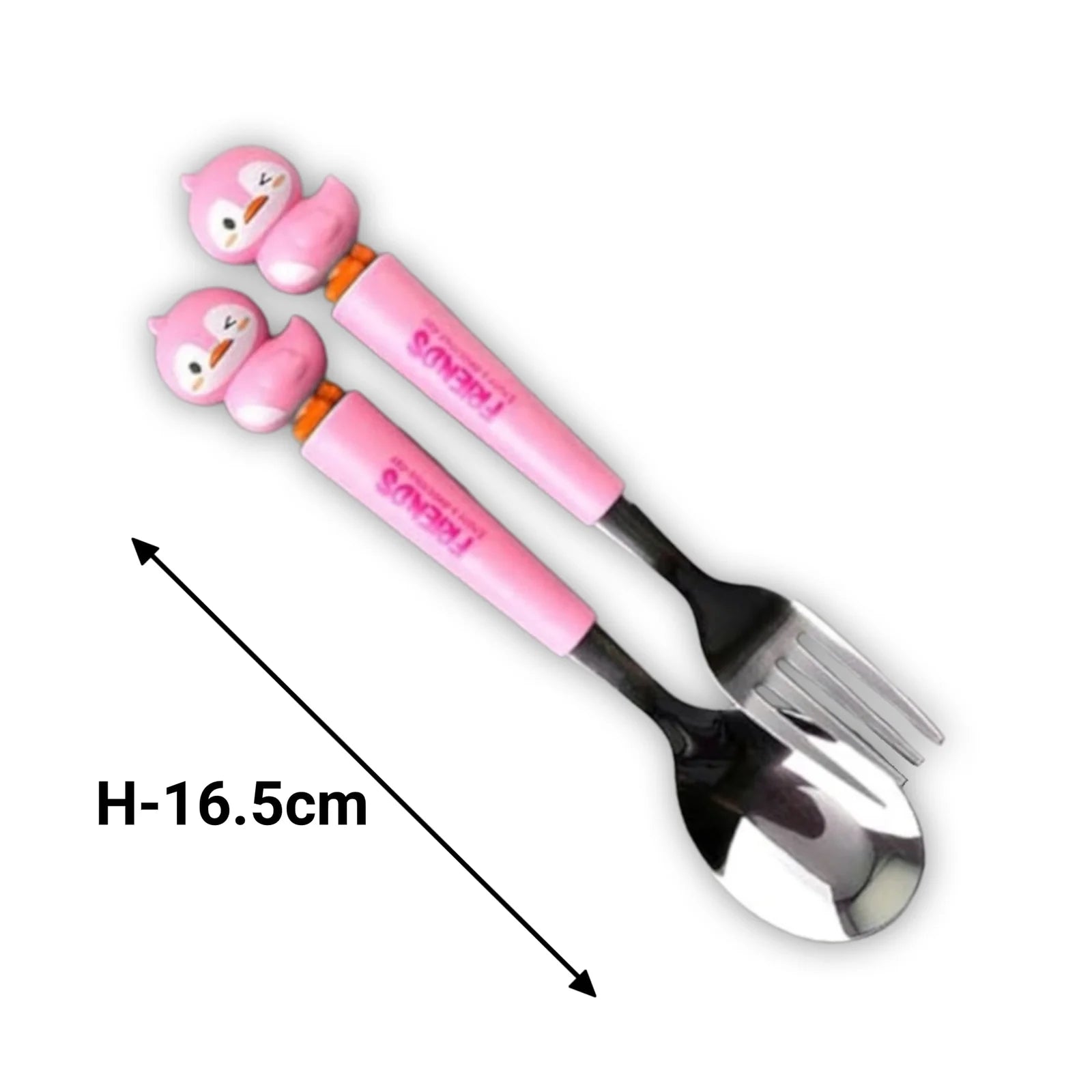Chicklet Kids Cutlery Set Pink MM2101
