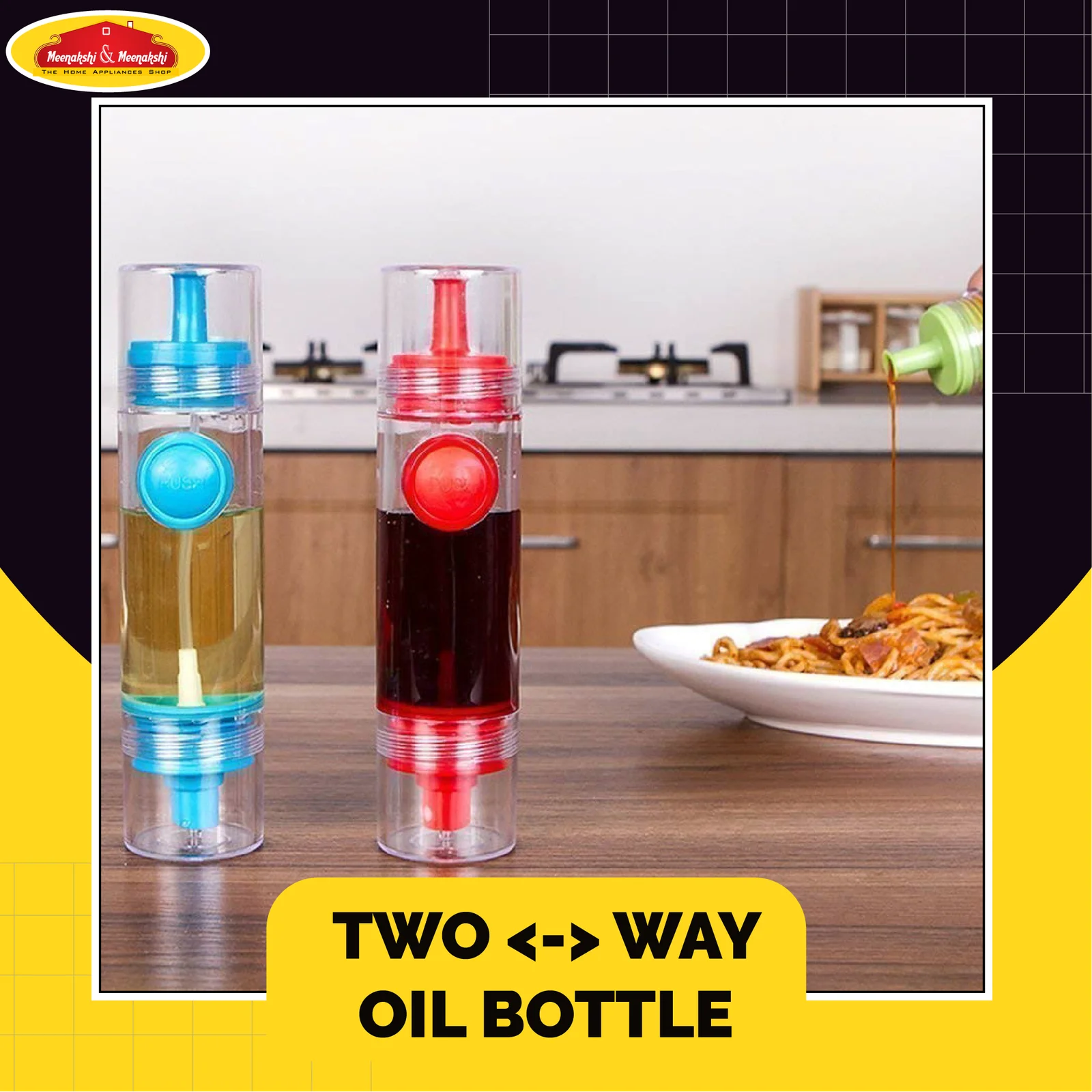 2 Way Oil Bottle