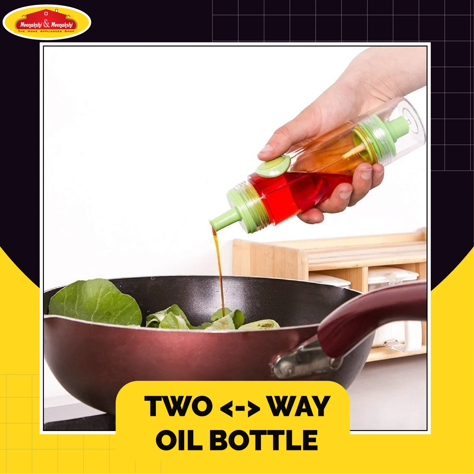 2 Way Oil Bottle