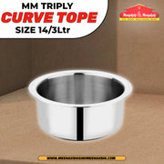 MM Triply Curve Tope Size 14/3Ltr MM2551