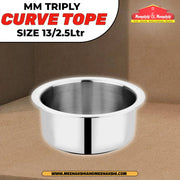 MM Triply Curve Tope Size 13/2.5Ltr MM2550