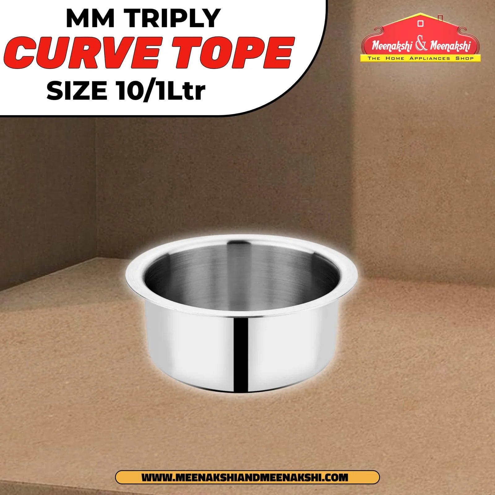 MM Triply Curve Tope Size 10/1Ltr MM2547