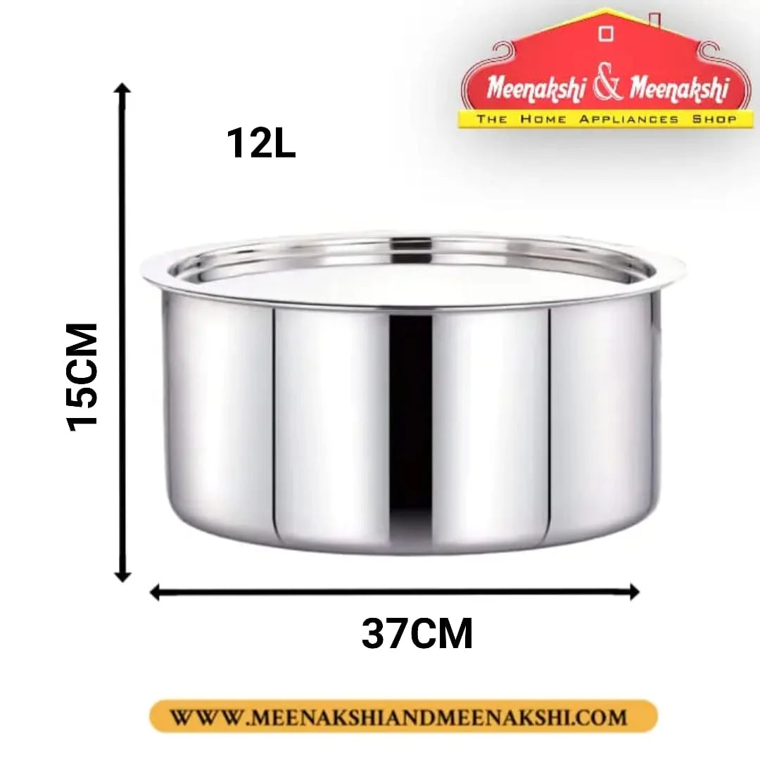 MM SS Triply Tope With Lid 32cm MM1875