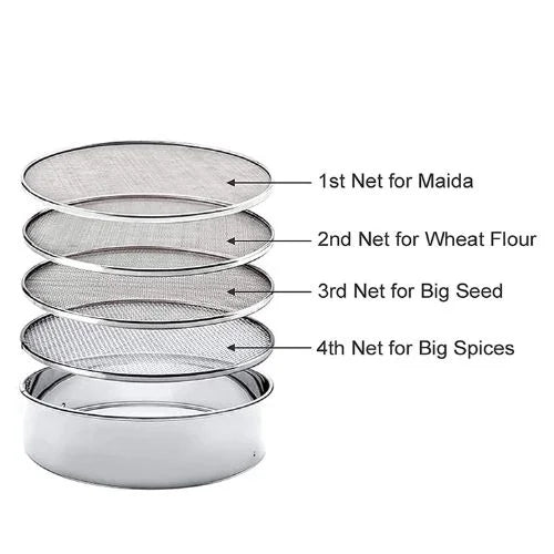 Stainless Steel 4 in 1 Sieve