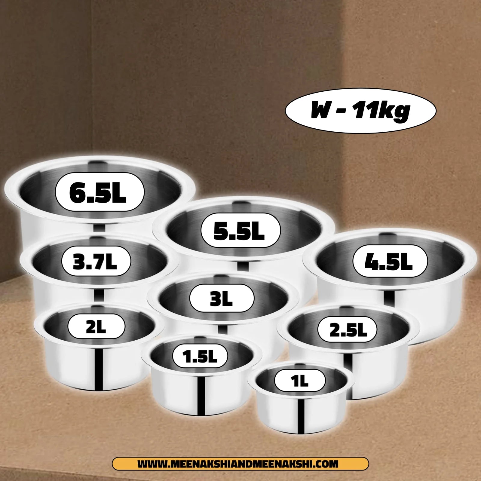 MM Triply 9Pcs Curve Tope COMBO Size 10 to 18 MM2558