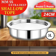 MM SS TRIPLY SHALLOW TOPE EXTRA DEEP 24cm MM1839