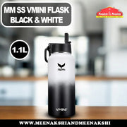 MM SS Vmini Flask Black & White 1183ml MM3052