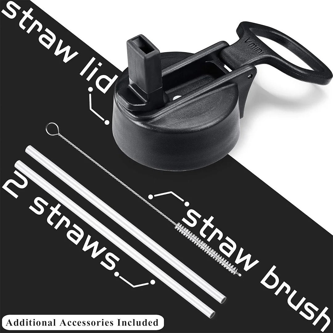 MM SS Vmini Flask Black & White 1183ml MM3052